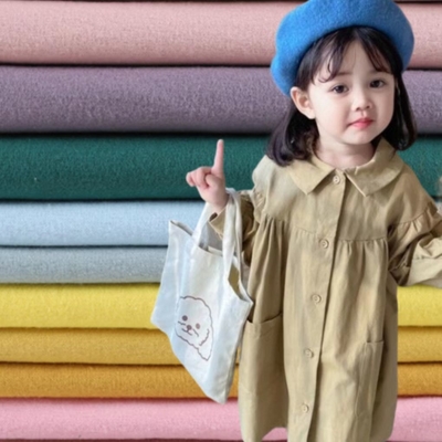 178GSM Bàn chải Flannel Cotton Vải dày 32SX16S 130X60