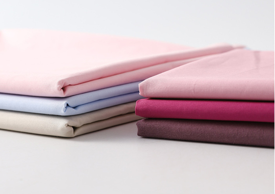 Đồng phục áo khoác màu hồng Vải dày Bush Cotton Coat 45SX45S 133X100 130GSM