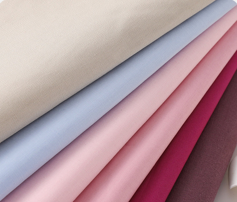 Đồng phục áo khoác màu hồng Vải dày Bush Cotton Coat 45SX45S 133X100 130GSM