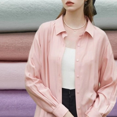 90X88 60SX60S Áo sơ mi cotton mùa hè Vải gió 80-85GSM