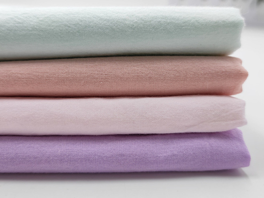 90X88 60SX60S Áo sơ mi cotton mùa hè Vải gió 80-85GSM