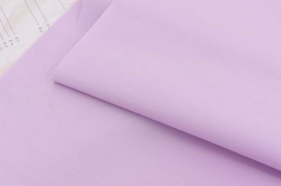 TC Vải trơn co giãn 61% Polyester 35% Cotton 3% Spandex 135GSM Quần Đồng phục Quần áo công sở