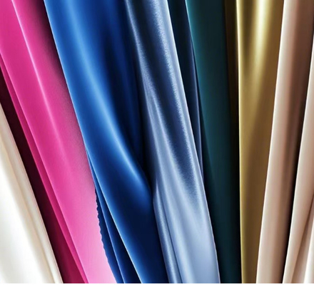 Váy Vải Satin Mùa Hè Nữ Nhẹ Bóng Váy Polyester Mịn