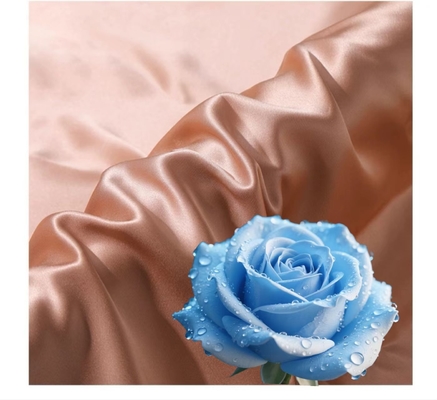 Phụ tước lụa 95%Polyester 5% Spandex Satin Polyyester 120gsm Activewear Cocktail Dresse