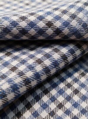 27% Rayon 70% Polyester 3% Spandex Vải 260gsm Kẻ Sọc Chống Nhăn và Bền Bỉ, Kết Cấu Mịn