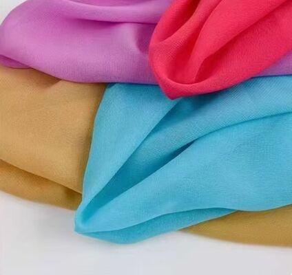 75GSM Chiffon Fabric Soft Touch Chiffon Fashion Dress Fabric Chiffon nhẹ