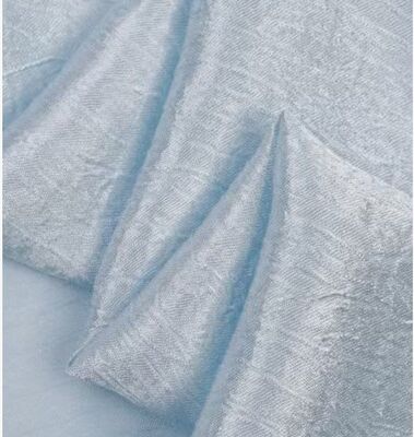 110GSM Satin Crinkle Fabric - Polyester nhẹ như lụa với kết cấu nhăn cho váy thanh lịch