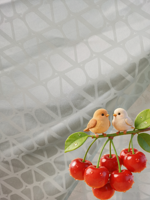 225gm 50% hỗn hợp axetat xa xỉ Jacquard Áo phù hợp
