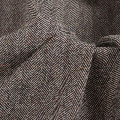 225 GSM Herringbone 50% Len Coat Suit Vải – Sang Trọng Vượt Thời Gian Với Phong Cách Châu Âu Quý Phái