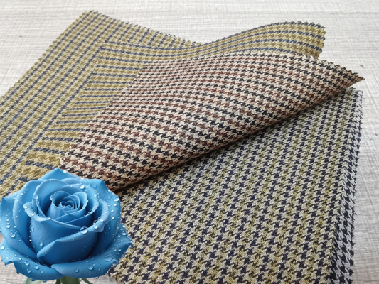 300 GSM Vải trộn len nhẹ với 10% len, 70% polyester và 20% rayon