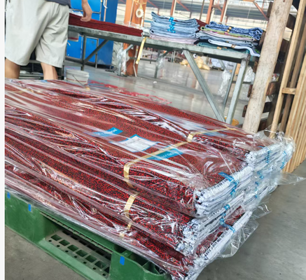 Vải in 100% bông sáp châu Phi cao cấp với màu sắc rực rỡ và chiều rộng 115cm