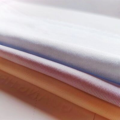 180cm Chiều rộng 180gm Trọng lượng vải Spandex bông với phục hồi đàn hồi tuyệt vời cho quần áo thoải mái