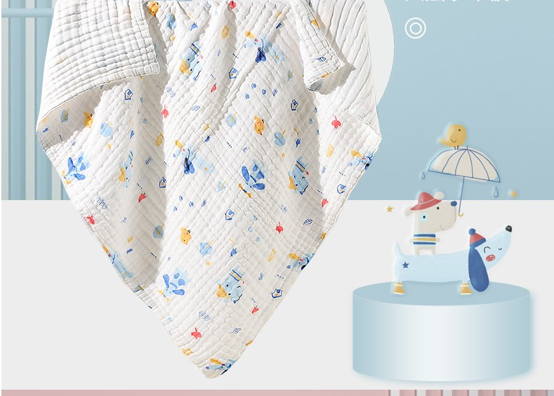 In động vật Bông vải hữu cơ Gạc vải quấn cho trẻ sơ sinh bền vững