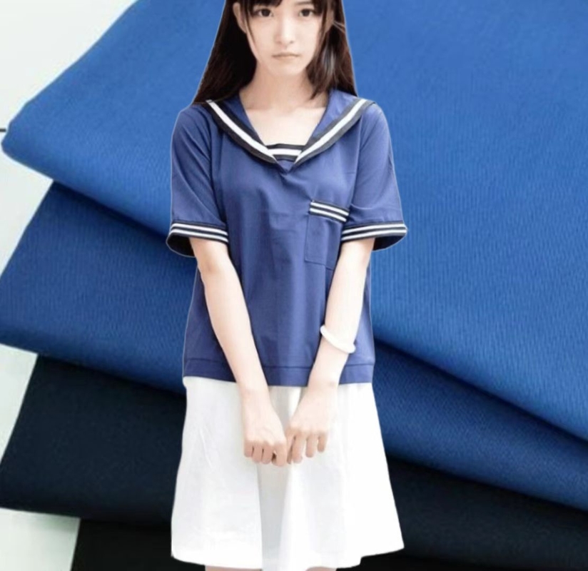 Vải Twill cotton chéo cho quần áo đi học Mặc đi làm 60sX60s 173x113 2/1 115GSM