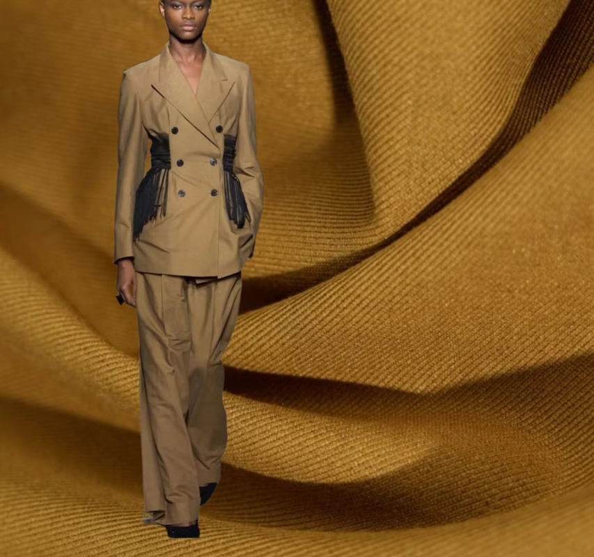 5% Wool 2% Tencel 2% Spandex 2% Acid 73% Polyester And15% Rayon Blazer