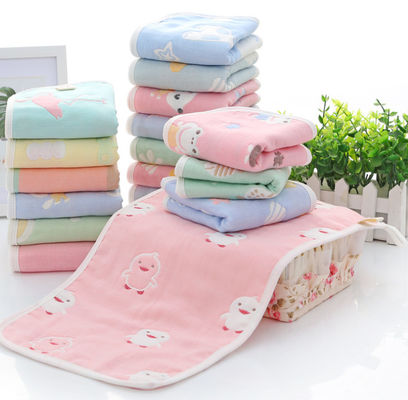 Hoa văn sống động Vải bông Jacquard Hai lớp Thoải mái Độ bền cao